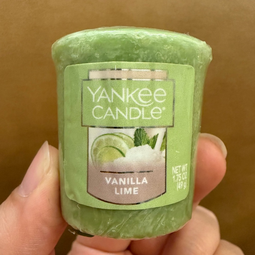 2 Pack Yankee Candle Votive Vanilla Lime